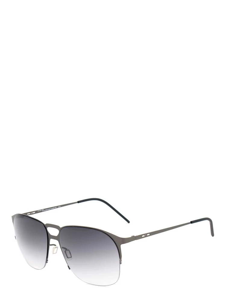 Gray Metal Sunglasses