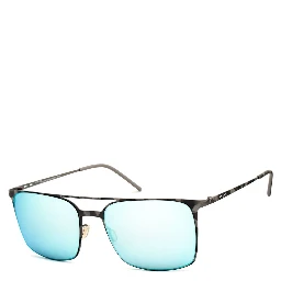 Gray Metal Sunglasses