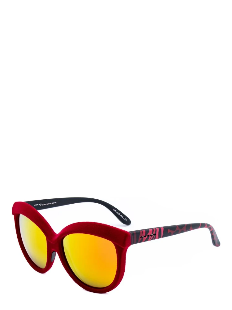 Red Acetate Sunglasses