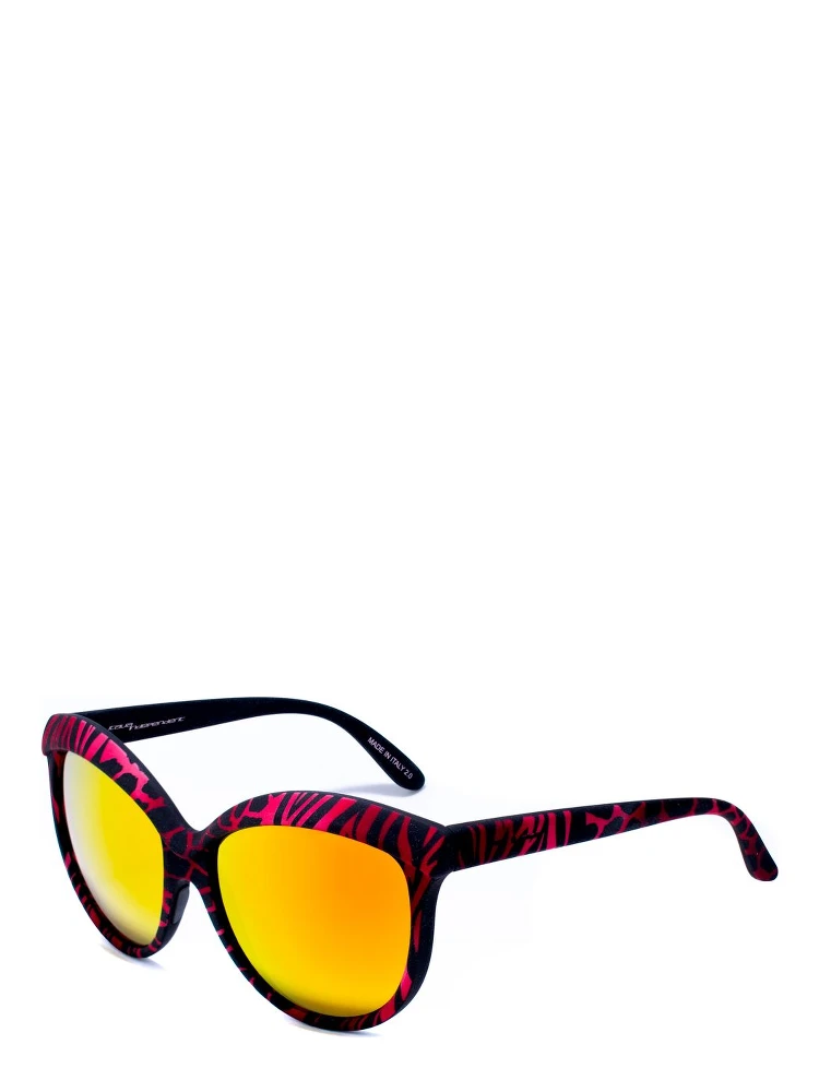 Red Acetate Sunglasses