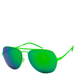 Green Metal Sunglasses