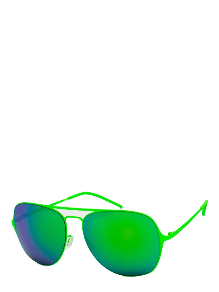 Green Metal Sunglasses