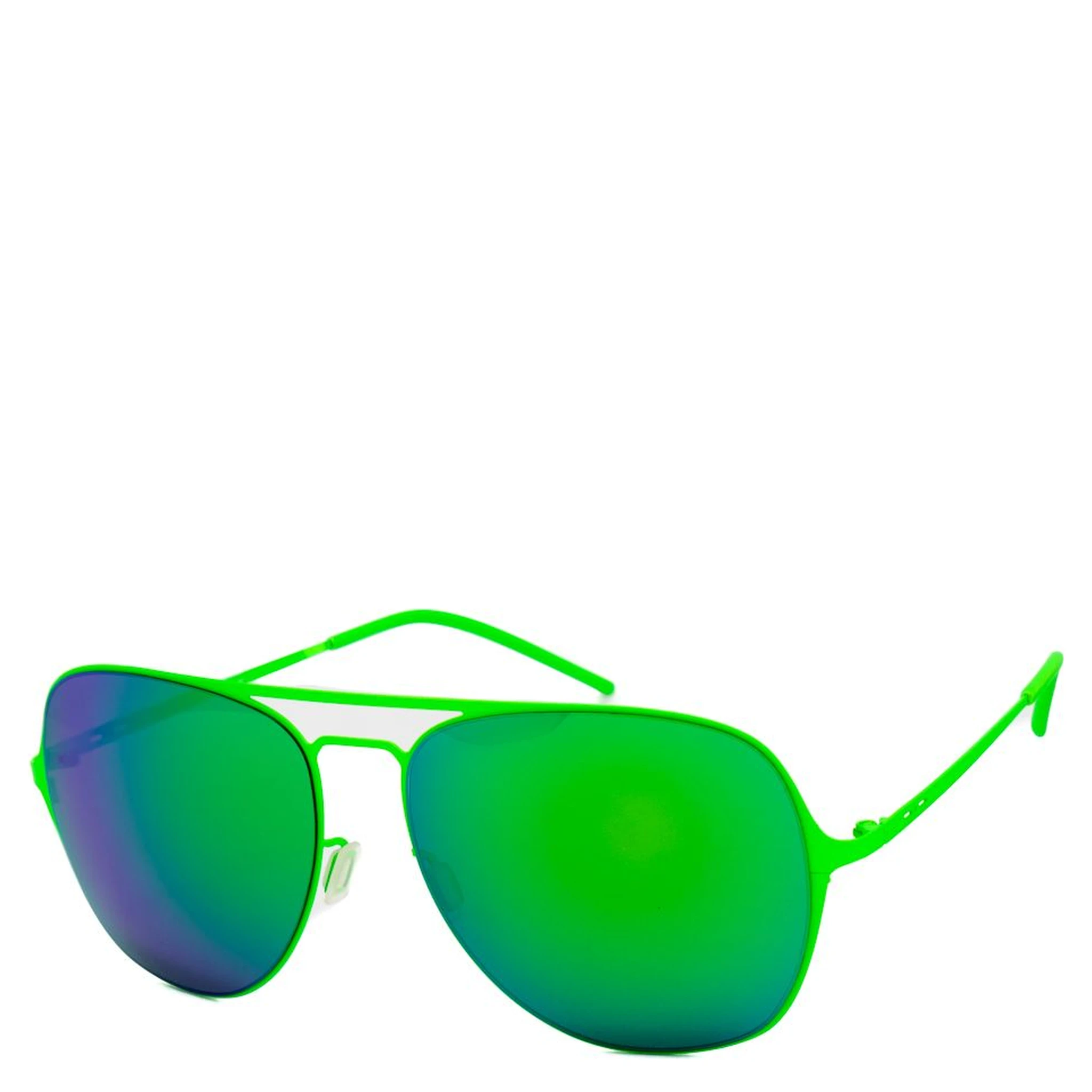 Green Metal Sunglasses