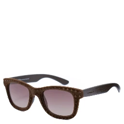 نظارات شمسية بنية اللون من الأسيتات