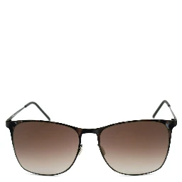 Brown Metal Sunglasses