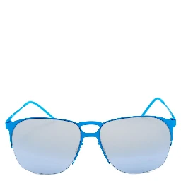 Blue Metal Sunglasses