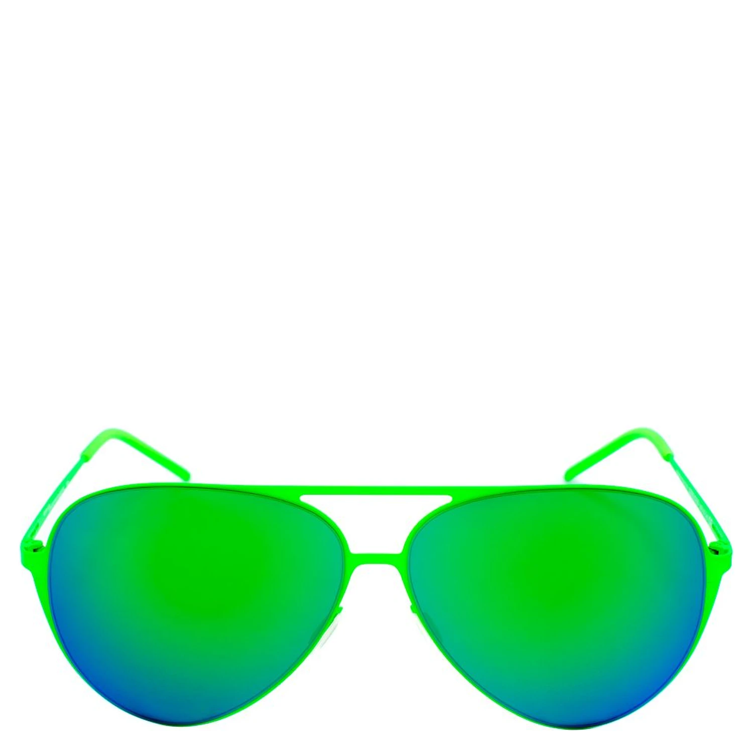 Green Metal Sunglasses