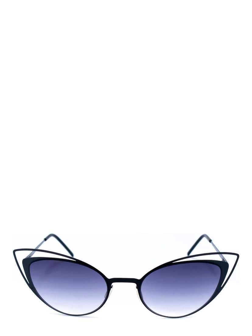 نظارات شمسية معدنية سوداء