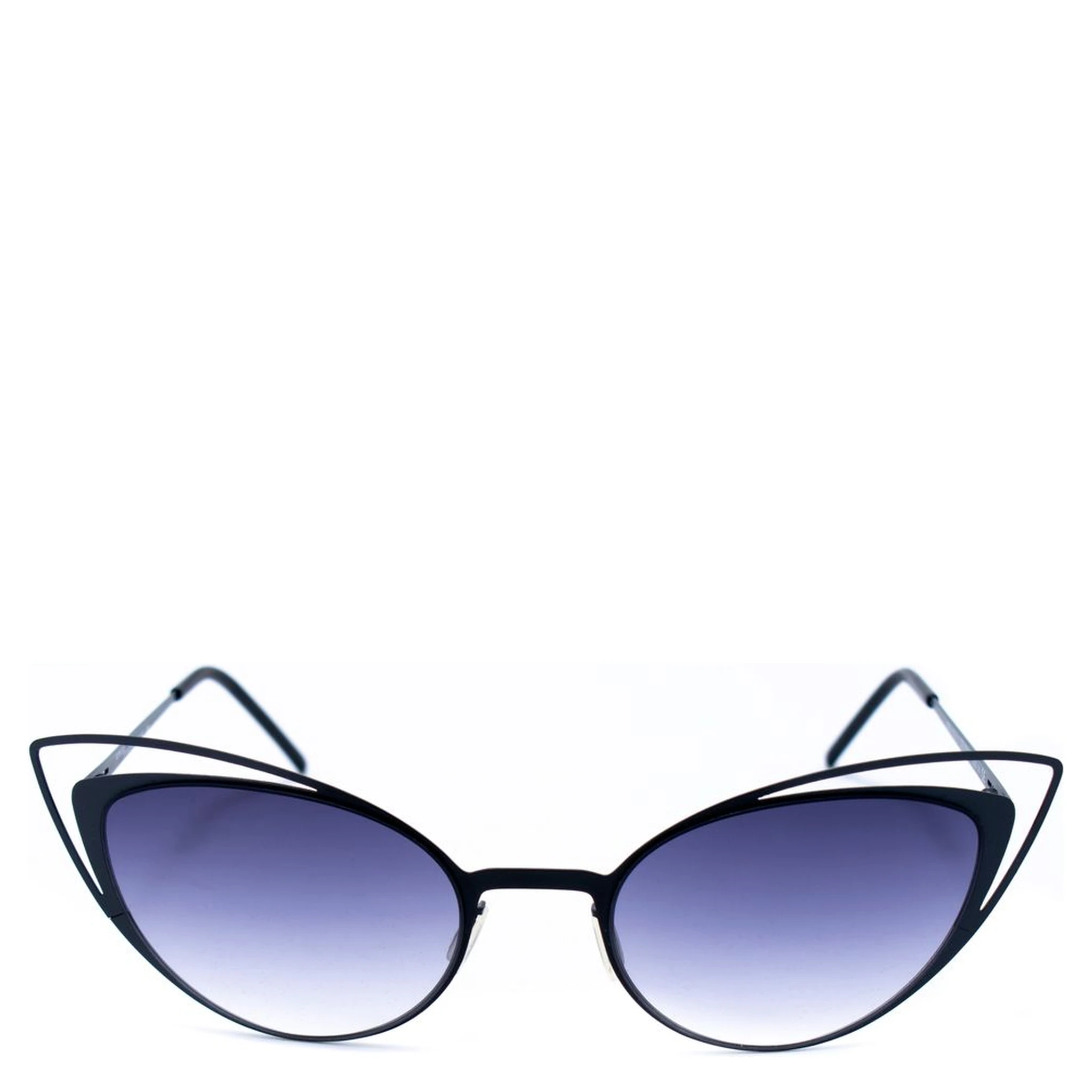 نظارات شمسية معدنية سوداء