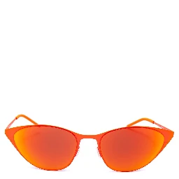 Orange Metal Sunglasses