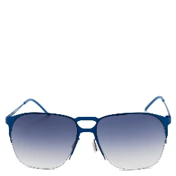 Blue Metal Sunglasses