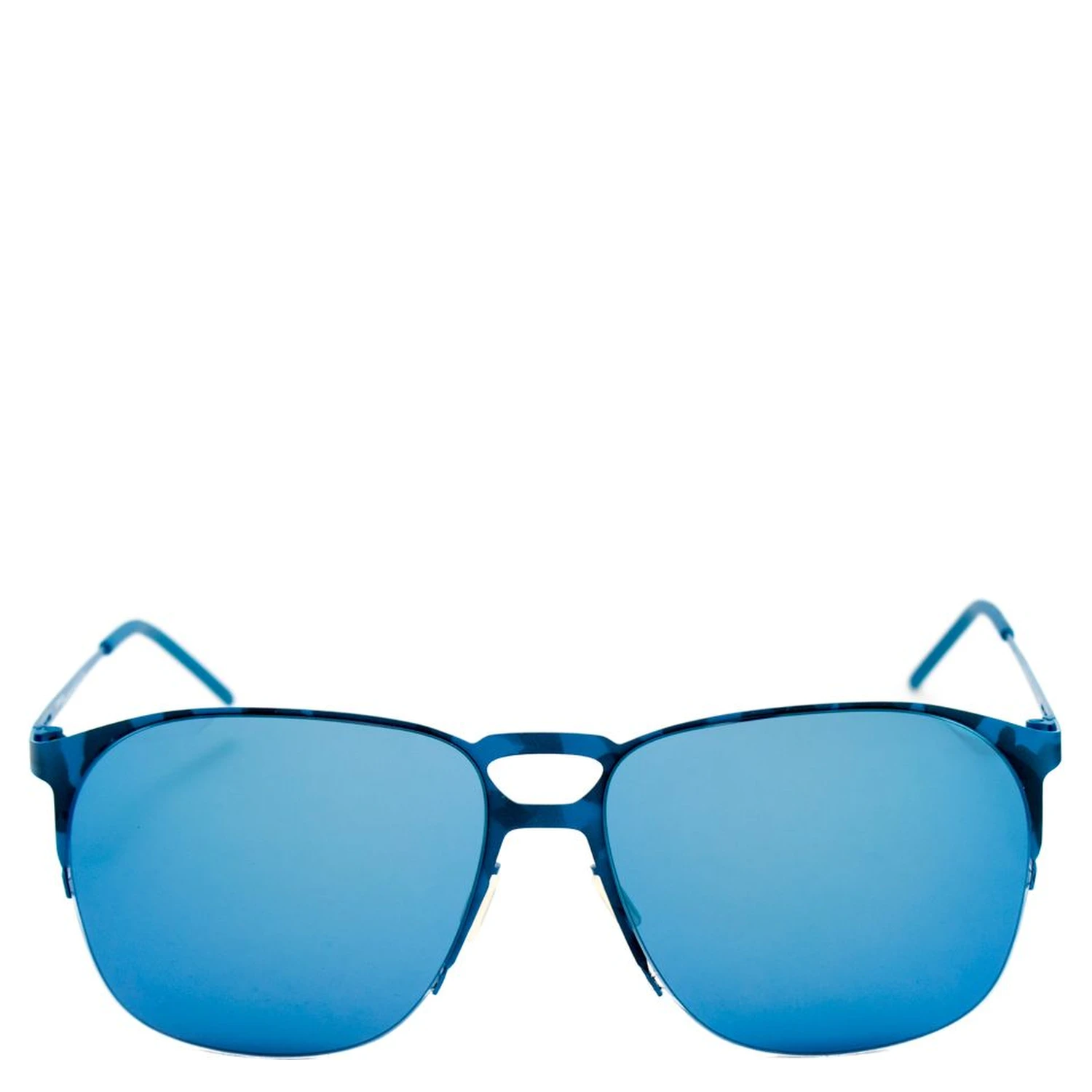 Blue Metal Sunglasses