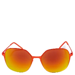 Red Metal Sunglasses