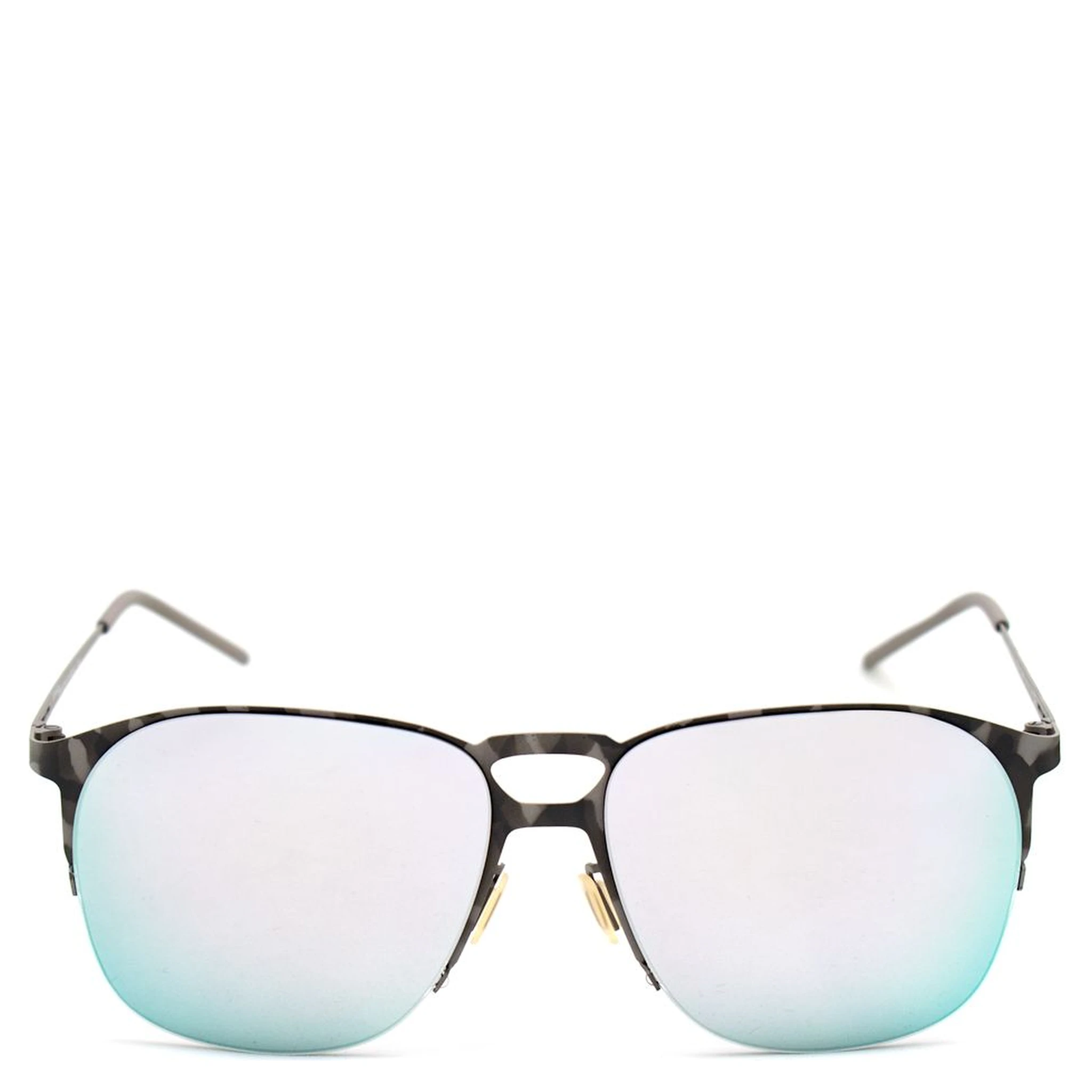 Gray Metal Sunglasses