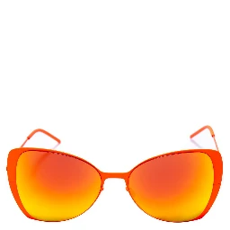 Red Metal Sunglasses