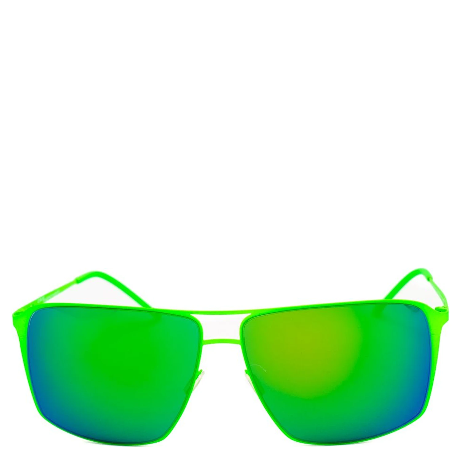 Green Metal Sunglasses