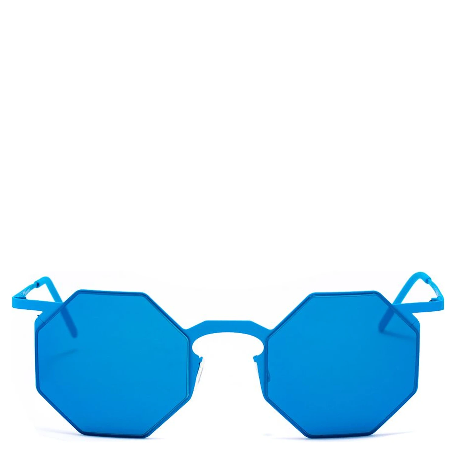 Blue Metal Sunglasses