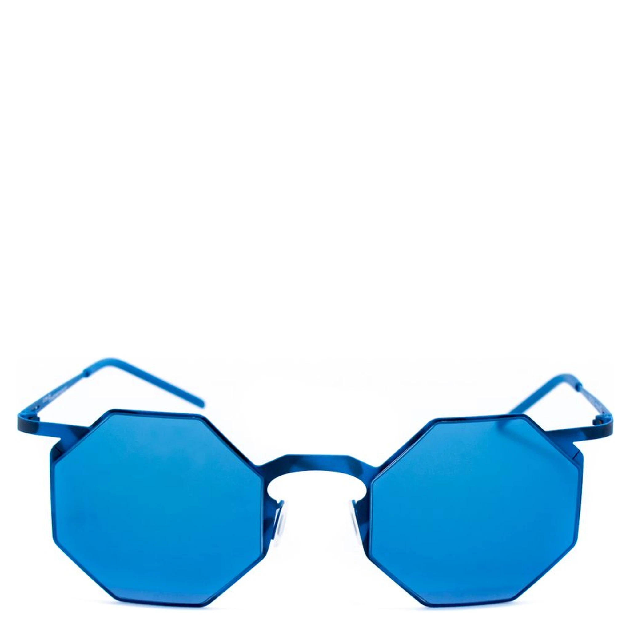 Blue Metal Sunglasses