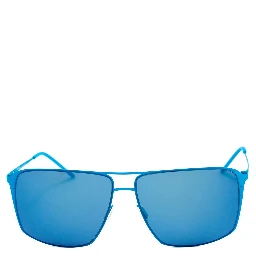 Blue Metal Sunglasses