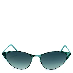 Green Metal Sunglasses