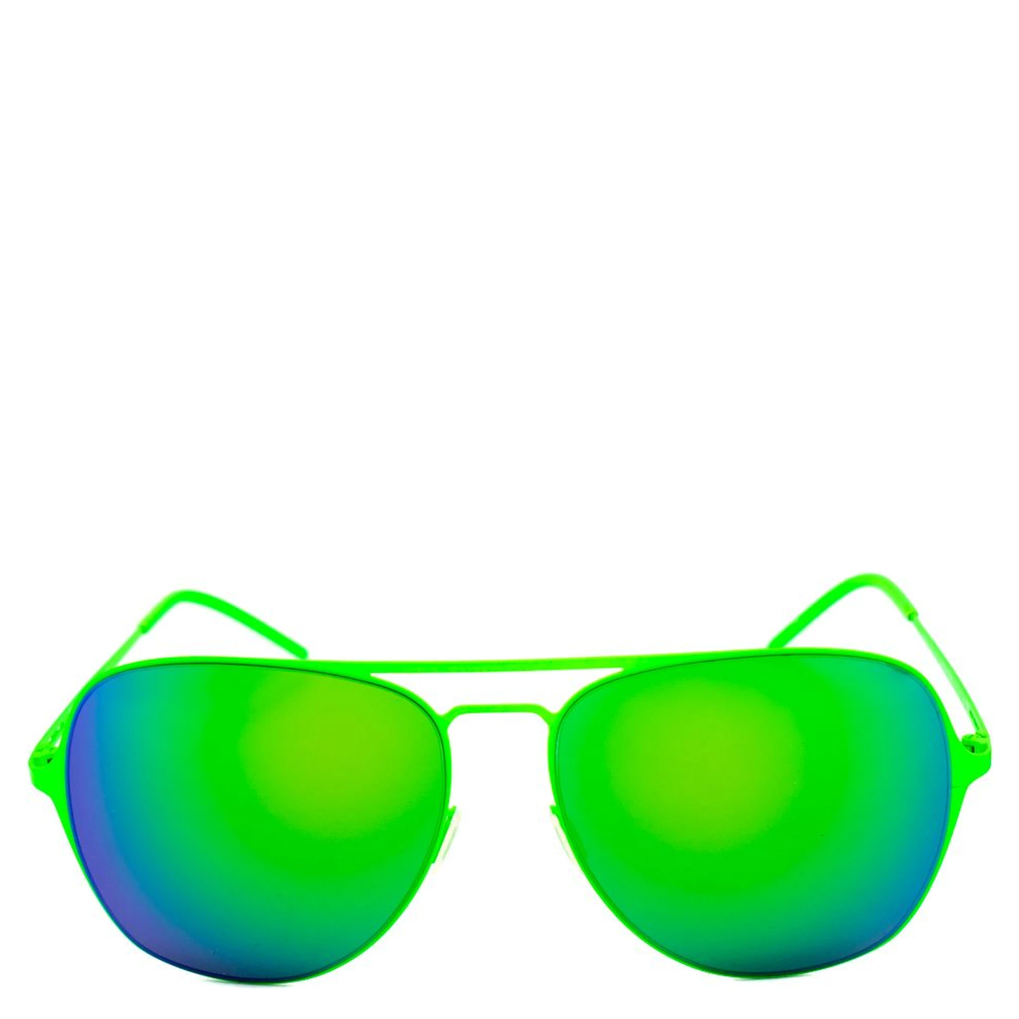 Green Metal Sunglasses