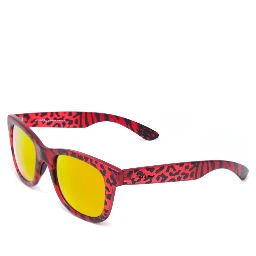 Red Acetate Sunglasses