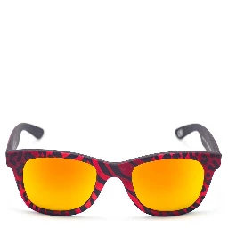 Red Acetate Sunglasses