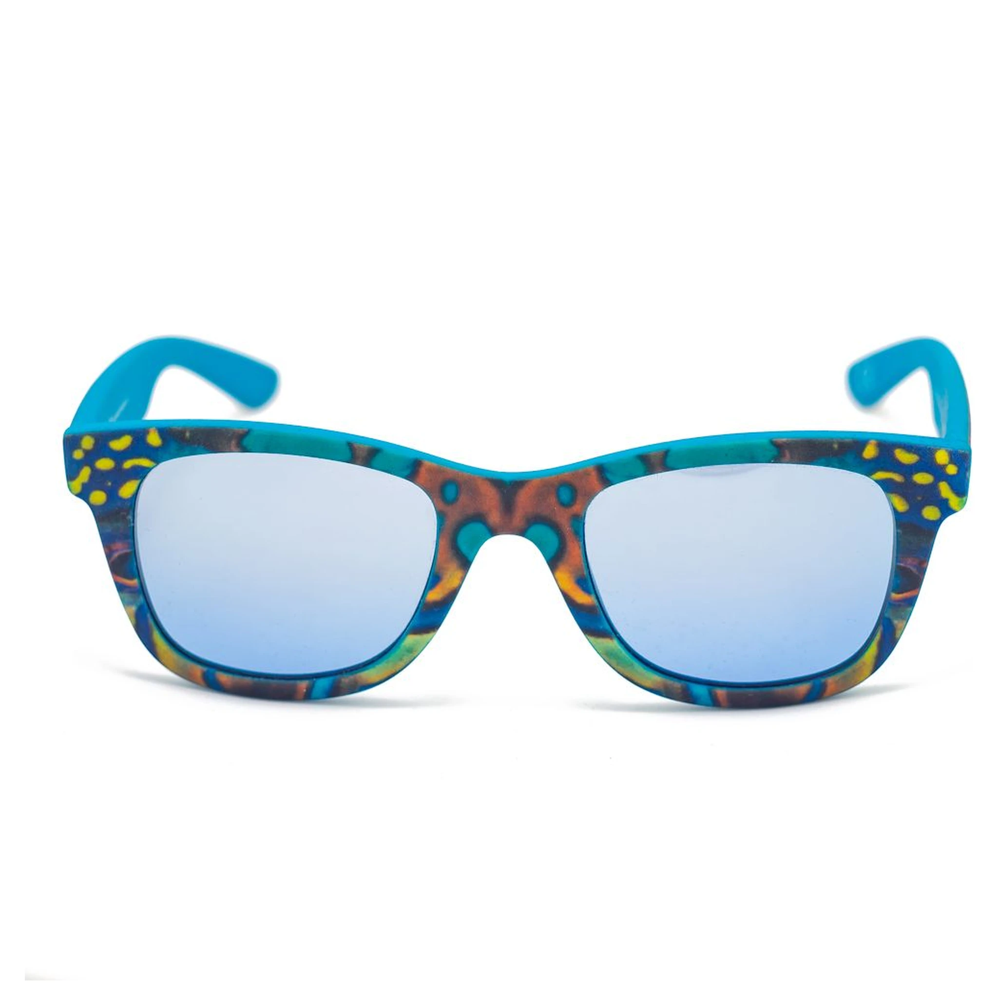 نظارات شمسية زرقاء من الأسيتات