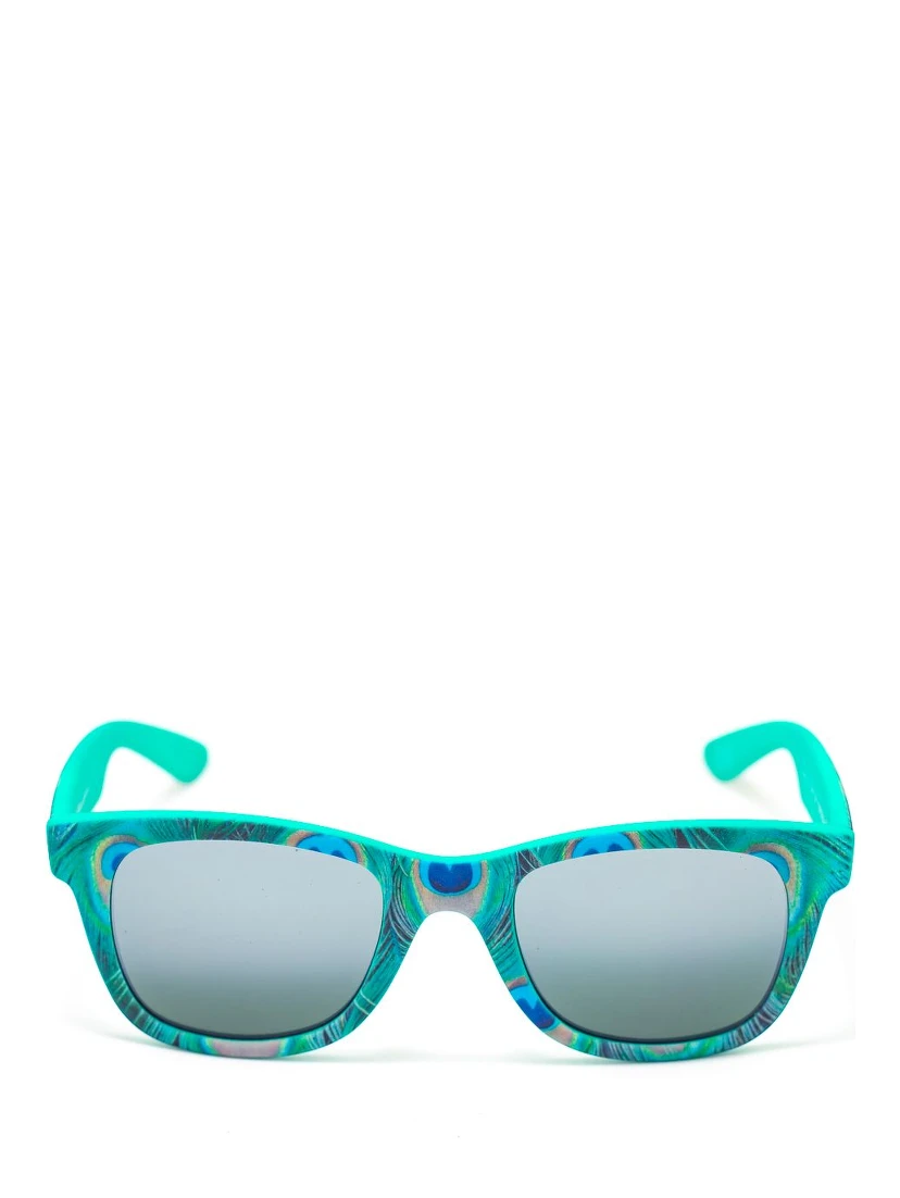نظارات شمسية زرقاء من الأسيتات
