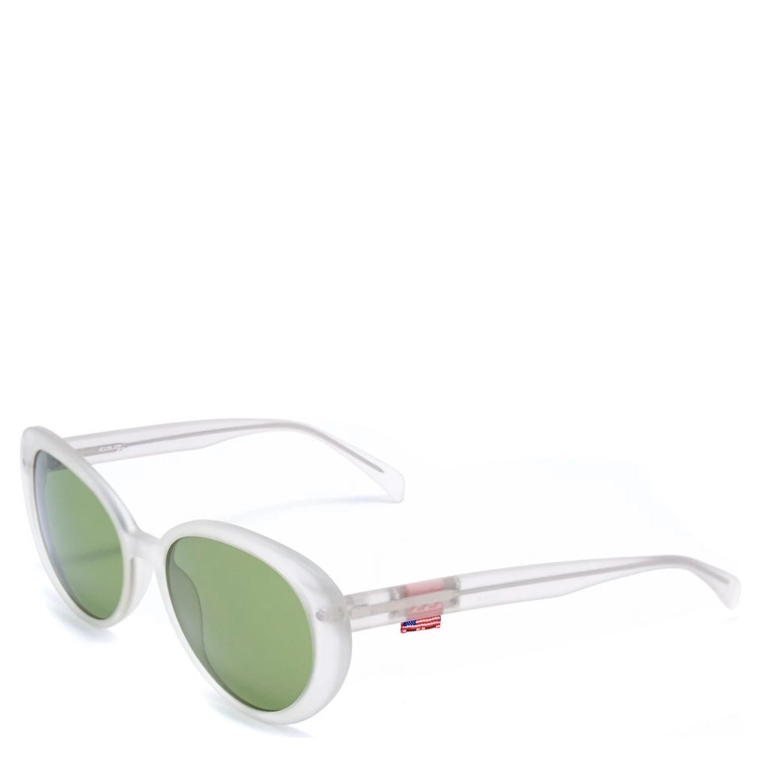 White Acetate Sunglasses