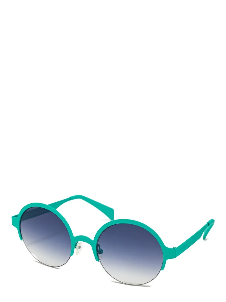 Blue Metal Sunglasses