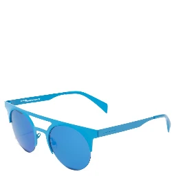 Blue Metal Sunglasses