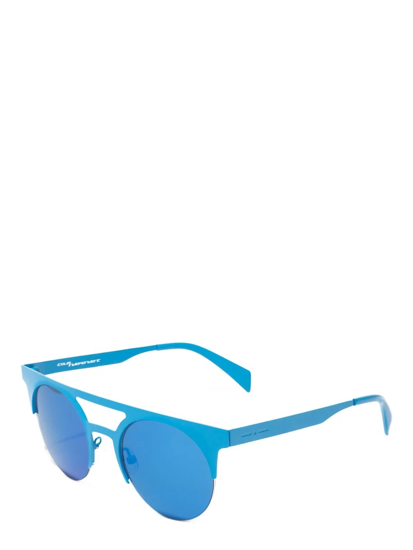Blue Metal Sunglasses