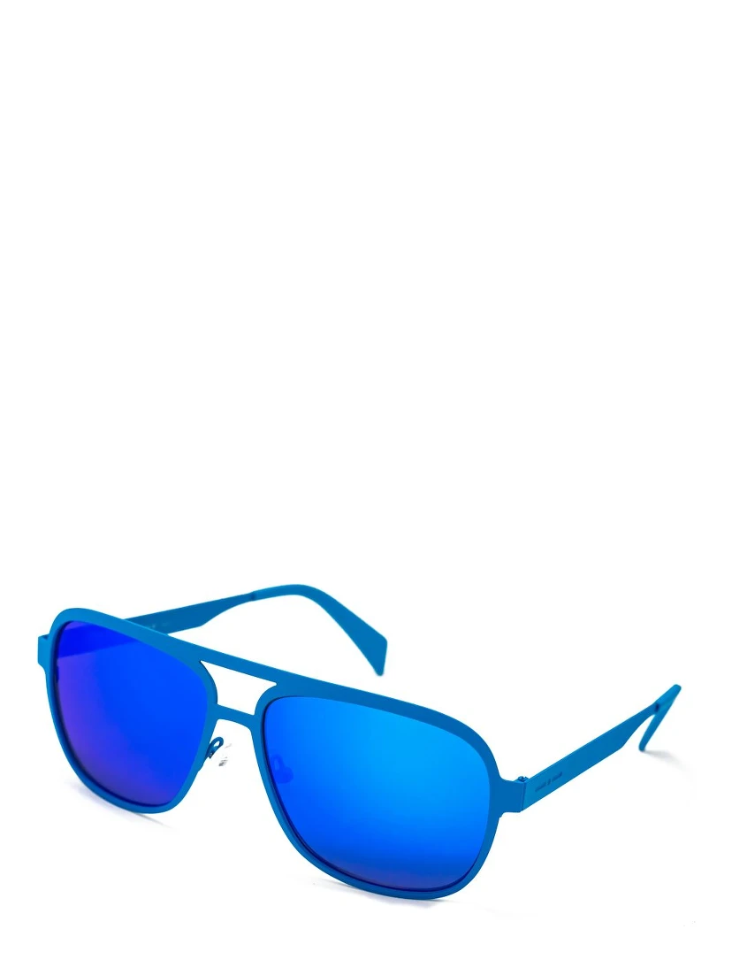 Blue Metal Sunglasses