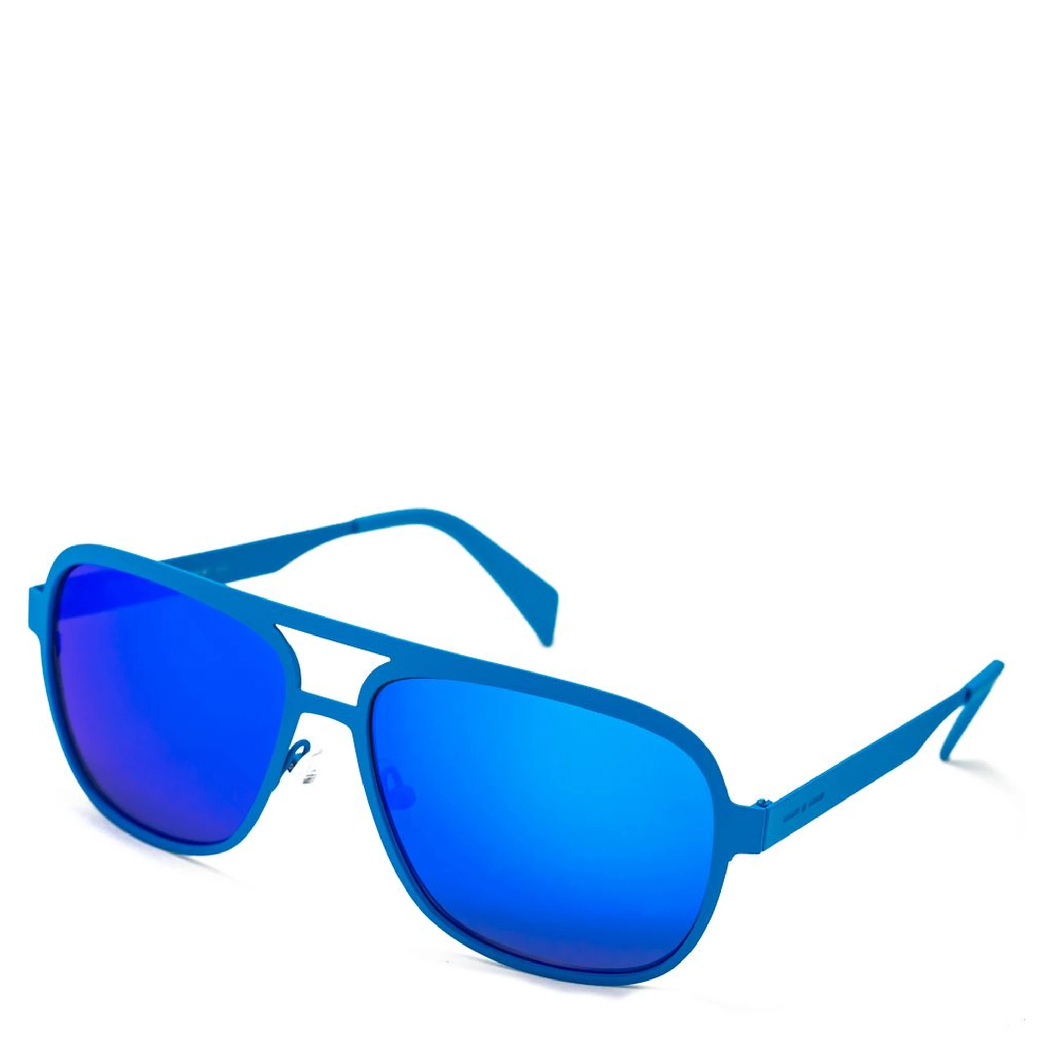 Blue Metal Sunglasses