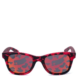 Red Acetate Sunglasses