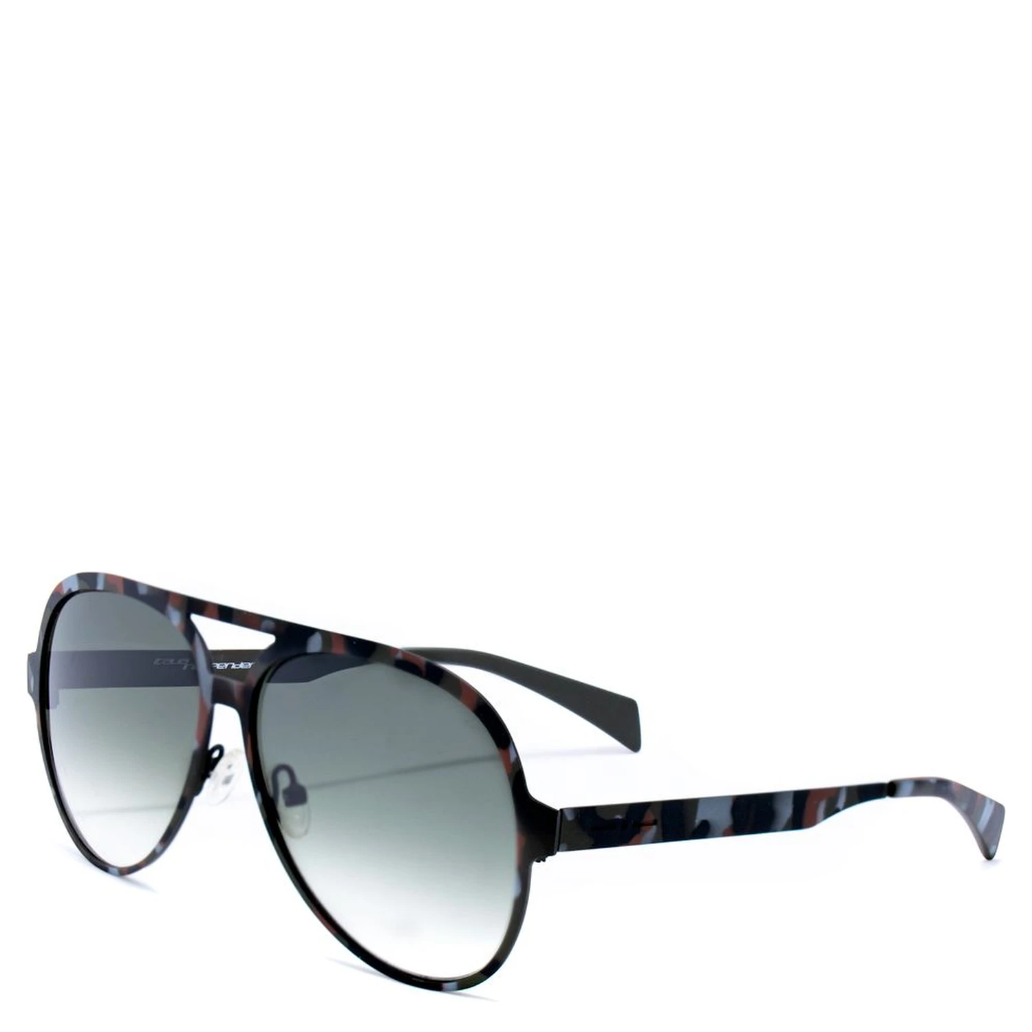 Brown Metal Sunglasses