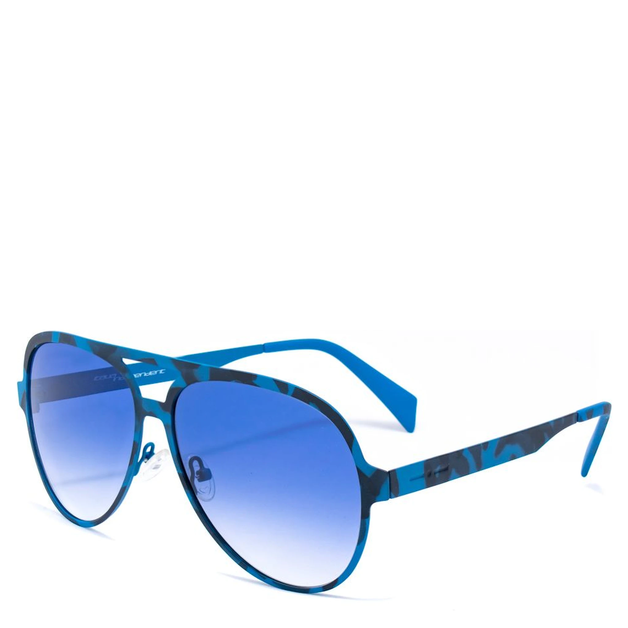 Blue Metal Sunglasses