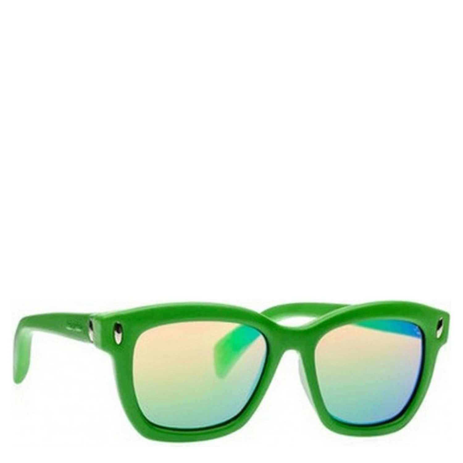 Green Rubber Sunglasses