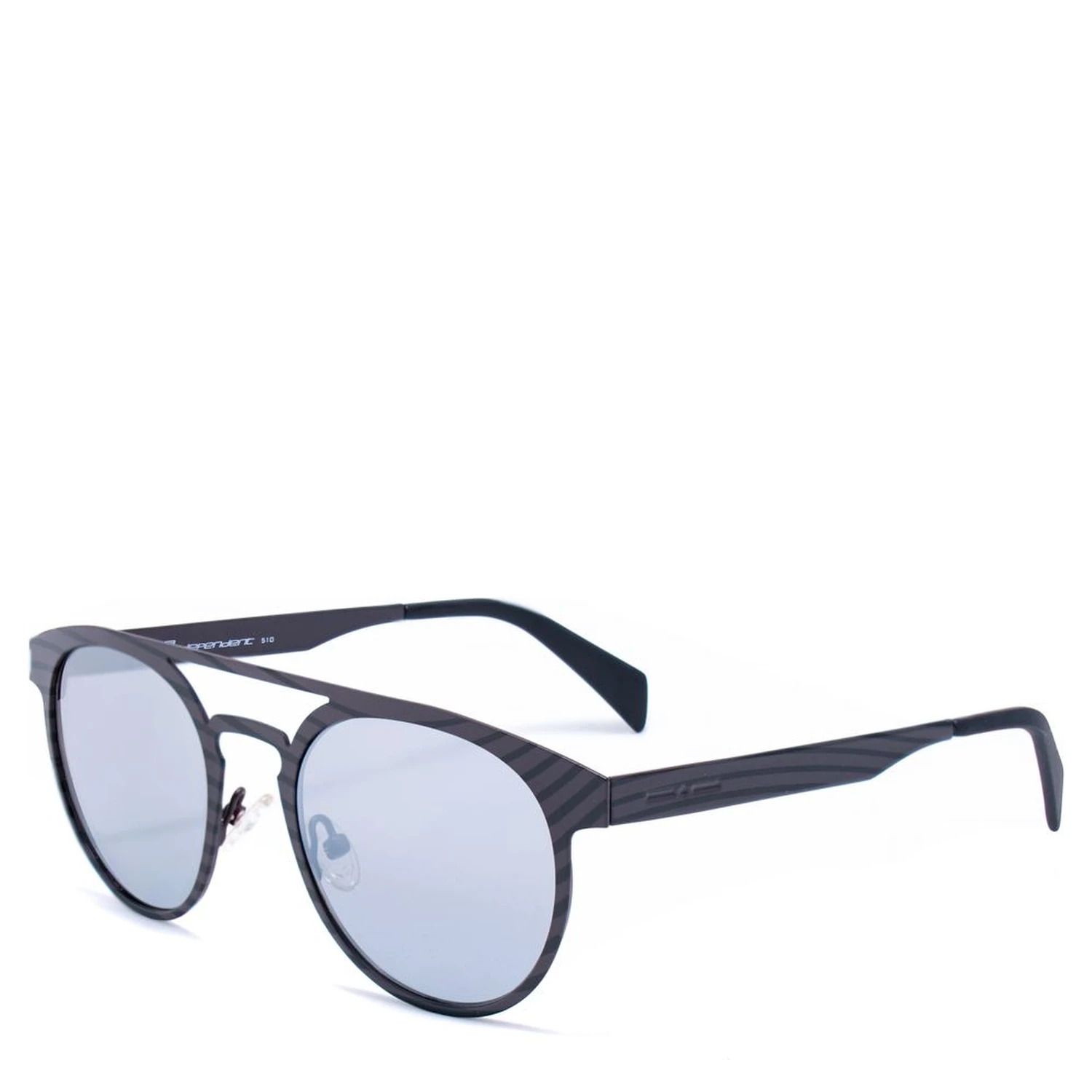 Gray Metal Sunglasses