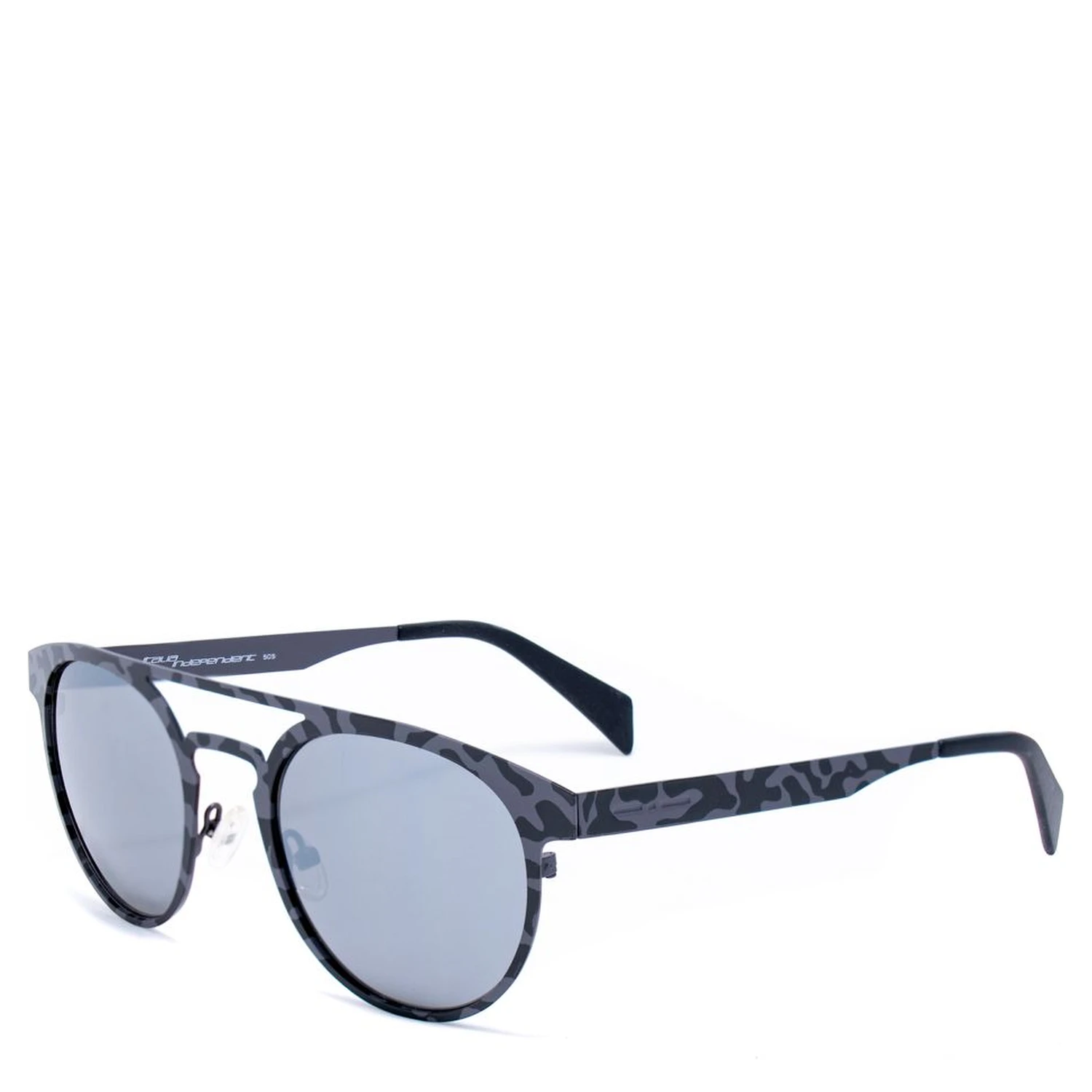 Gray Metal Sunglasses