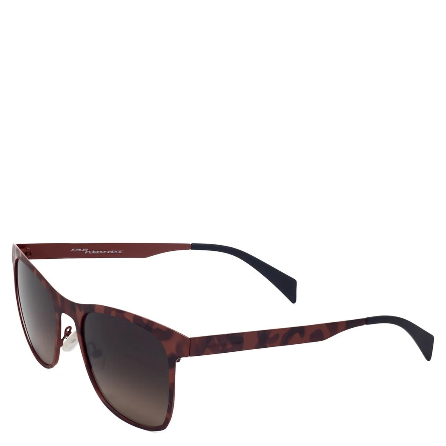 Brown Metal Sunglasses