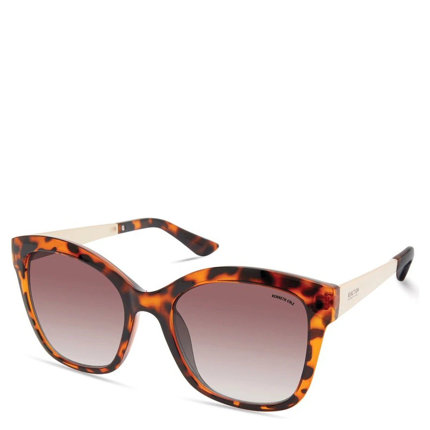 Brown Injected Sunglasses