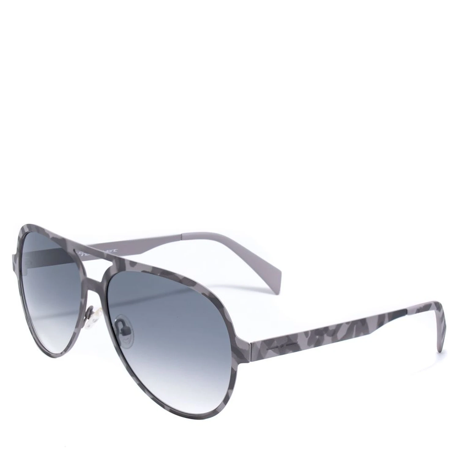 Gray Metal Sunglasses
