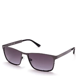 Gray Metal Sunglasses