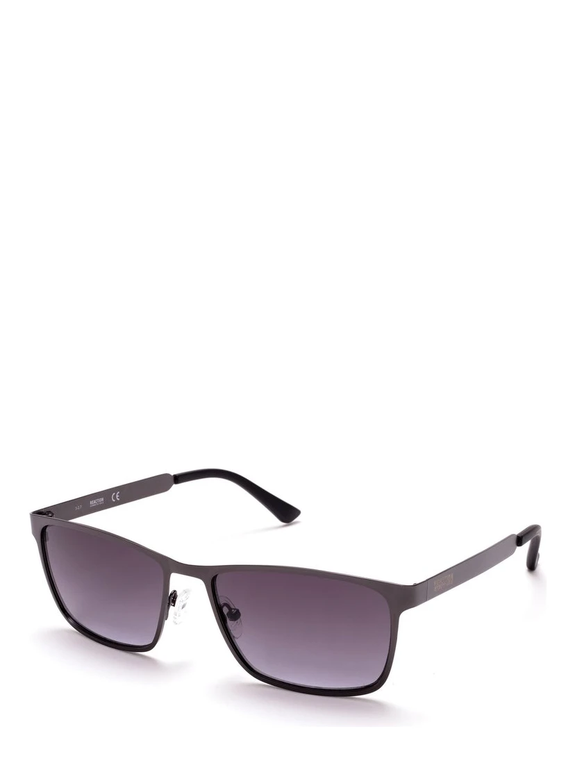 Gray Metal Sunglasses