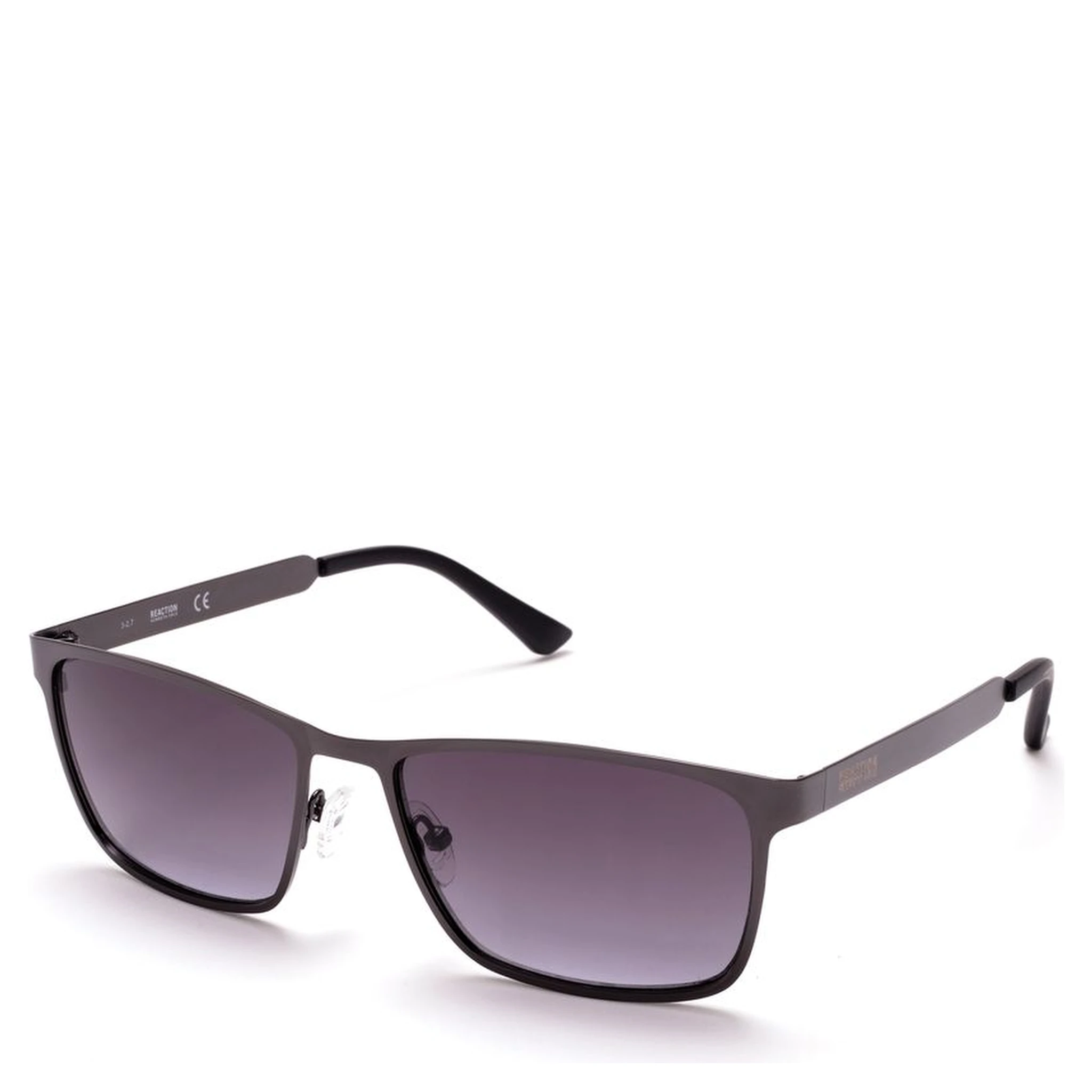 Gray Metal Sunglasses
