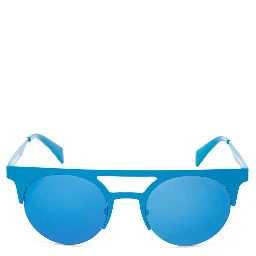 Blue Metal Sunglasses