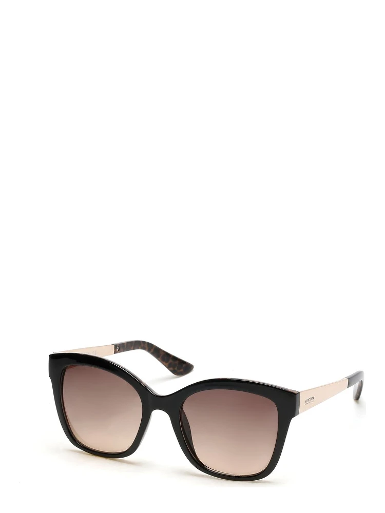 Black Injected Sunglasses