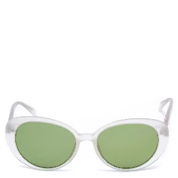 White Acetate Sunglasses
